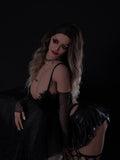 Valentina Noir: 168cm Dark Gothic Doll with Full Bust | Lace, Mesh & Seductive Power