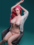 Fanny | 168cm, large bust, full silicone, S-curve figure, sexy doll.
