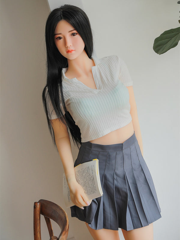 Sakura | 170cm, large bust, silicone head, Japanese schoolgirl style. Custom edition.