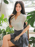 Sakura | 170cm, large bust, silicone head, Japanese schoolgirl style. Custom edition.