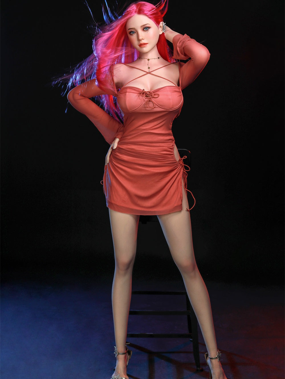 Sasha | 168cm, large bust, full silicone, Russian doll. Custom.