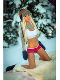 Western-style glamour girl, lifelike outdoor design, 166cm in height